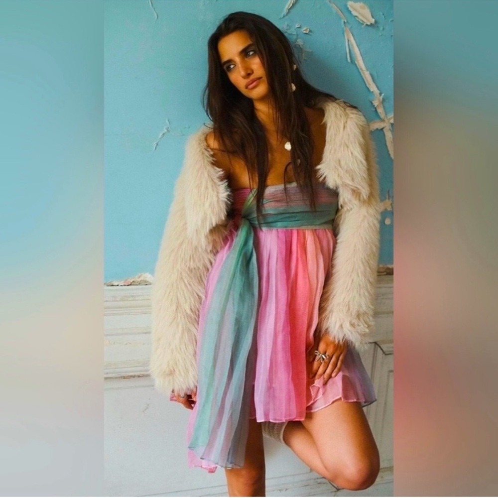 In Rainbows Mini Dress